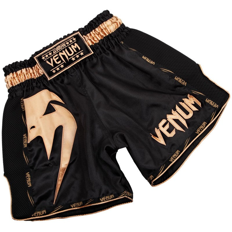 Giant Muay Thai Shorts - Black/Gold